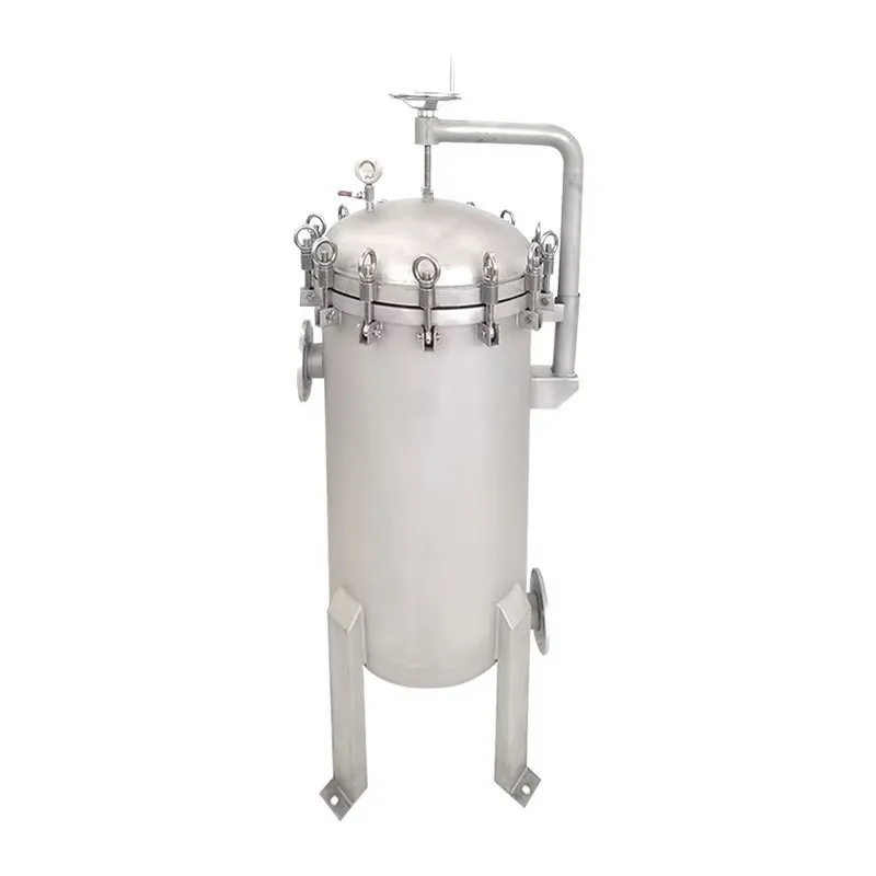 Мешочный фильтр в нержавеющем корпусе (3)